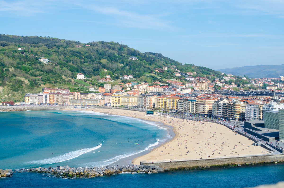 Playa La Zurriola, Gipuzkoa